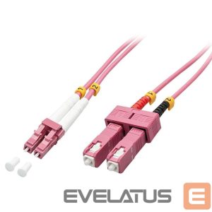 Серверные кабели LINDY  CABLE FIBRE OPTIC LC/SC OM4/2M 46361 