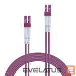 Серверные кабели LINDY  CABLE FIBRE OPTIC LC/LC OM4/5M 46343 