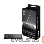 Жесткий диск SSD MSI  SSD||1400xTBW rating|MTBF 1500000 h|Read speed 14500 MB/s|Write speed 11000 MB/s|NVMe Yes|PCI Express 5.0|M.2|2000 GB|SPATIUM M571 DLP PCIe 5.0 NVMe M.2|S78-440Q1K0-P83 