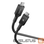 Другие товары Spigen  Spigen Essential EB24012CC USB-C / USB-C 240W 120cm Cable - Black 