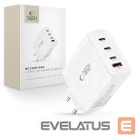 Другие товары Tech-Protect  Tech-Protect NC120W-GAN 4-Port 120W Wall Charger - White 