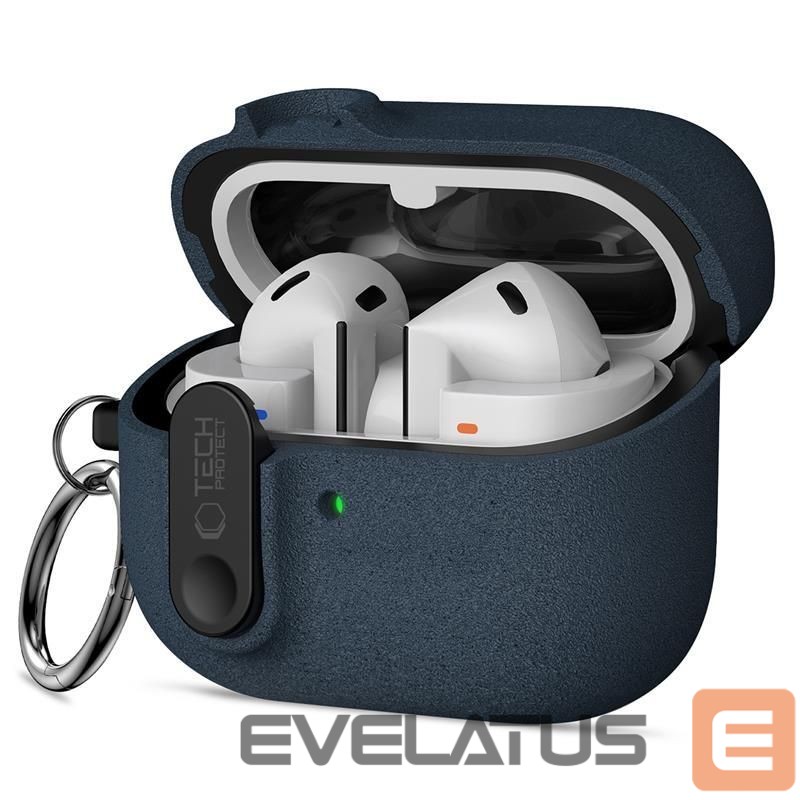 Другие товары Tech-Protect Tech-Protect Slim Hook Case for Samsung Galaxy Buds 3 / 3 FE / 3 Pro - Navy Blue