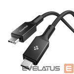 Другие товары Spigen  Spigen Essential EB10015CC USB-C / USB-C 100W 150cm Cable - Black 