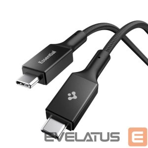 Другие товары Spigen  Spigen Essential EB10015CC USB-C / USB-C 100W 150cm Cable - Black 