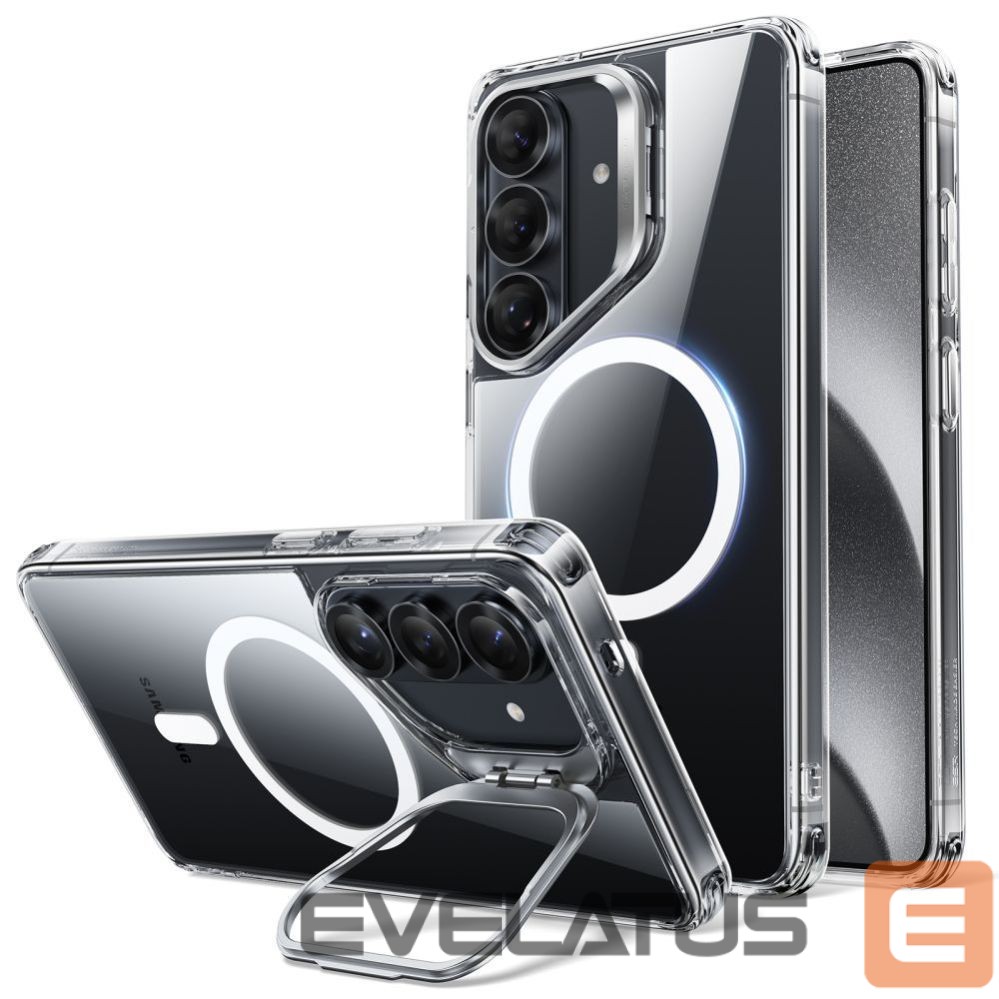Другие товары ESR ESR Classic Hybrid Kickstand MagSafe Case for Samsung Galaxy S26+ - Transparent