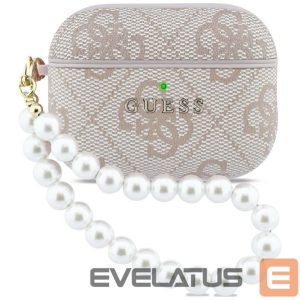 Другие товары Guess  Guess 4G Pearl Strap Case for AirPods Pro 3 - Pink 