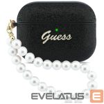 Другие товары Guess  Guess Glitter Pearl Strap Case for AirPods Pro 3 - Black 