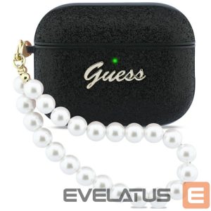 Другие товары Guess  Guess Glitter Pearl Strap Case for AirPods Pro 3 - Black 