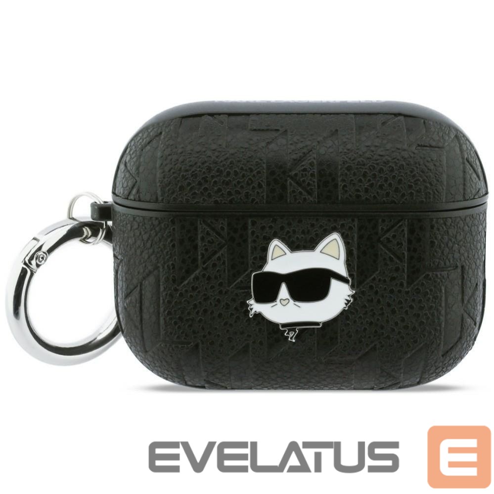 Другие товары Karl Lagerfeld Karl Lagerfeld Monogram Choupette Head Case for AirPods Pro 3 - Black