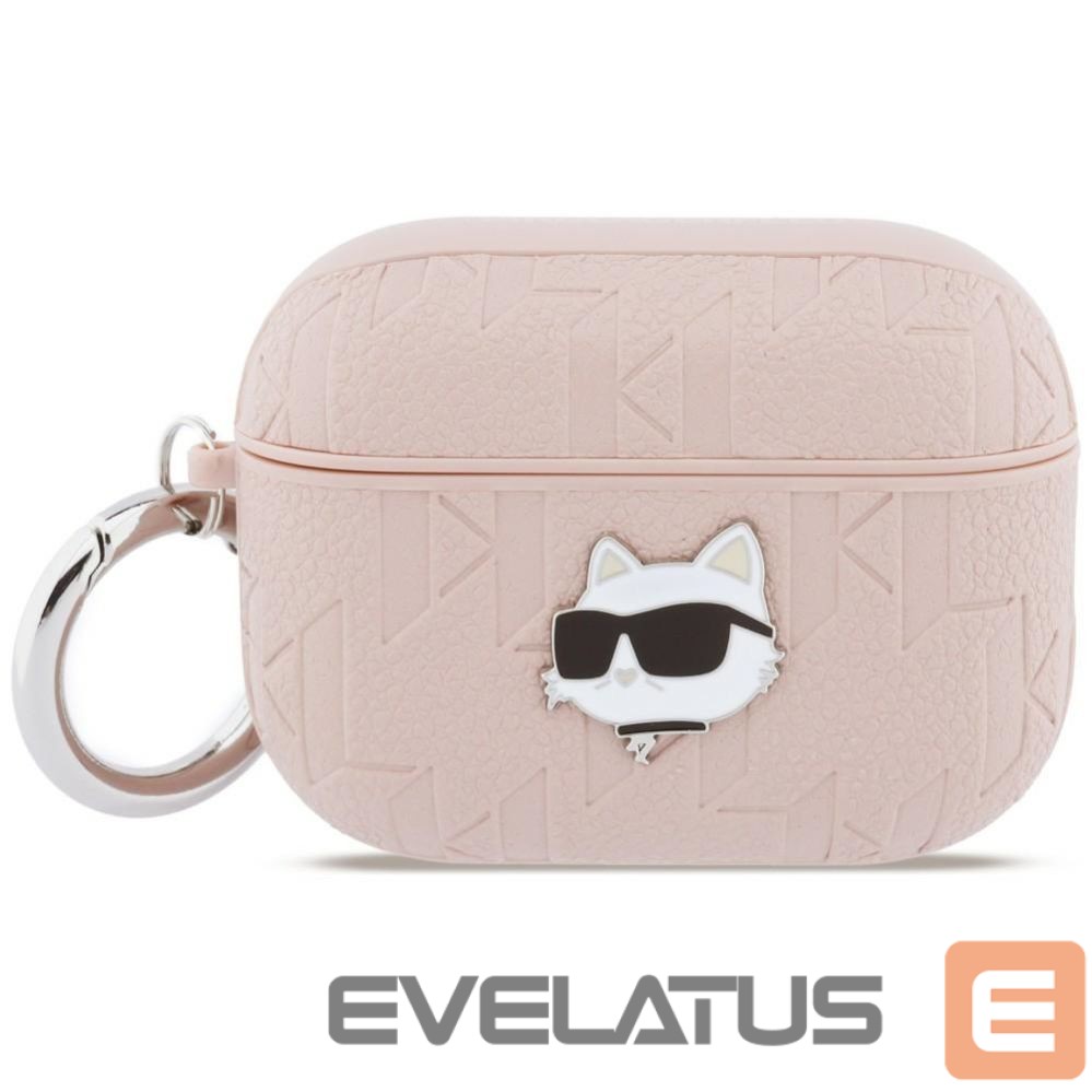 Другие товары Karl Lagerfeld Karl Lagerfeld Monogram Choupette Head Case for AirPods Pro 3 - Pink
