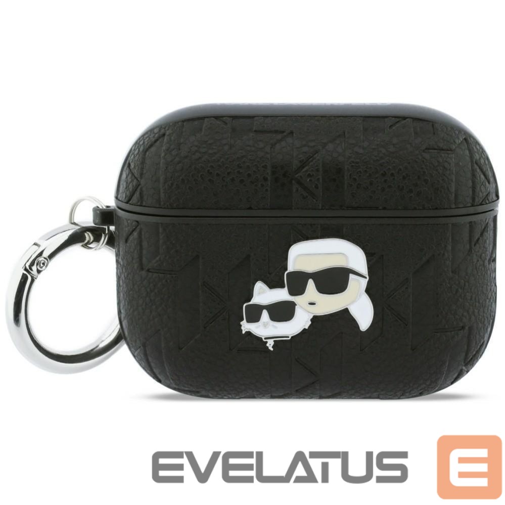 Другие товары Karl Lagerfeld Karl Lagerfeld Monogram Karl & Choupette Head Case for AirPods Pro 3 - Black