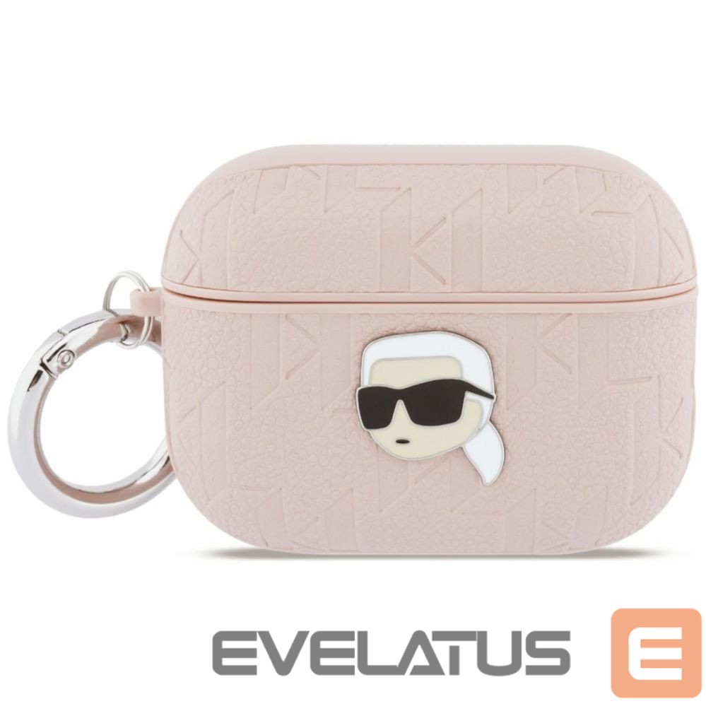 Другие товары Karl Lagerfeld Karl Lagerfeld Monogram Karl Head Case for AirPods Pro 3 - Pink