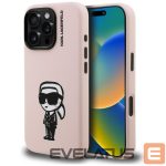Другие товары Karl Lagerfeld  Karl Lagerfeld Silicone Karl Sketch MagSafe Case for iPhone 16 Pro Max - Pink 