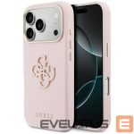 Другие товары Guess  Guess FW Resin Logo Case for iPhone 17 Pro - Pink 