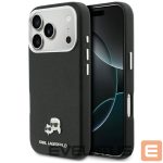 Другие товары Karl Lagerfeld  Karl Lagerfeld Karl & Choupette Head Pins Saffiano MagSafe Case for iPhone 17 Pro Max - Black 