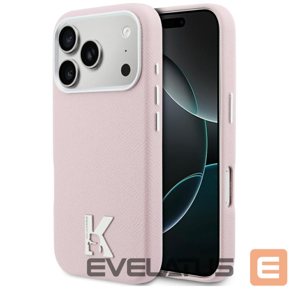 Другие товары Karl Lagerfeld Karl Lagerfeld Karl Head Logo MagSafe Case for iPhone 17 Pro Max - Pink
