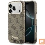 Другие товары Guess  Guess 4G Script MagSafe Case for iPhone 17 Pro - Brown 