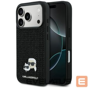 Другие товары Karl Lagerfeld  Karl Lagerfeld Rhinestones Karl&Choupette Pin Case for iPhone 17 Pro - Black 