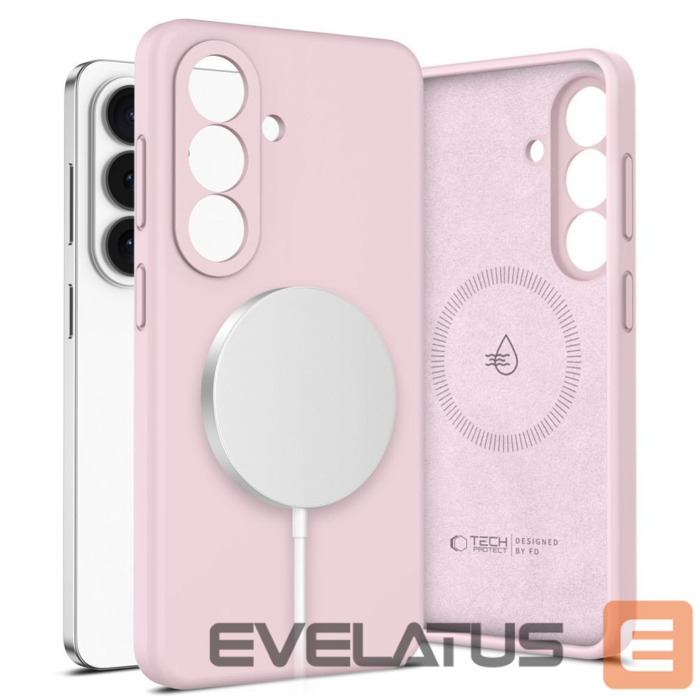 Другие товары Tech-Protect Tech-Protect Silicone MagSafe Case for Samsung Galaxy S26+ - Pink