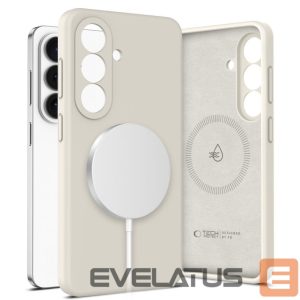 Другие товары Tech-Protect  Tech-Protect Silicone MagSafe Case for Samsung Galaxy S26 - Beige 