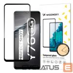 Другие товары Wozinsky  Wozinsky Tempered Glass Full Glue Super Tough Screen Protector Full Coveraged with Frame Case Friendly for Vivo Y76 5G / Y76s / Y74s black 