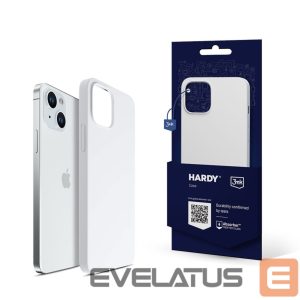 Другие товары 3MK  3mk Hardy Silicone MagCase for iPhone 15 - white and silver 