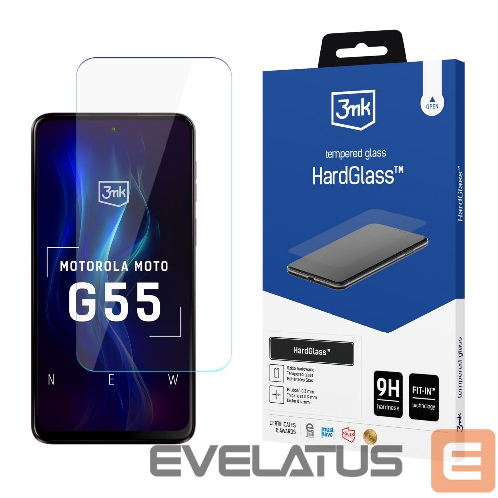 Другие товары 3MK 3mk HardGlass Tempered Glass for Motorola Moto G55 5G