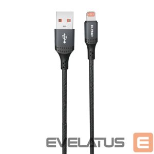 Кабель Dudao  Dudao 3A 30W L3SL USB-A - Lightning Cable Braided 1.2m - Black 