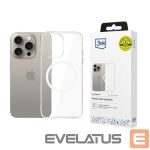 Другие товары 3MK  3mk Clear MagCase Case for Apple iPhone 15 Pro Max - Transparent 