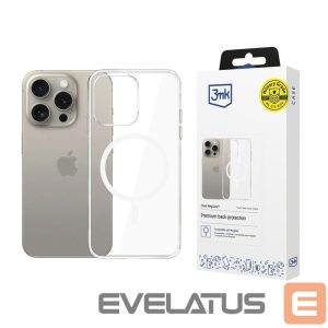 Другие товары 3MK  3mk Clear MagCase Case for Apple iPhone 15 Pro Max - Transparent 