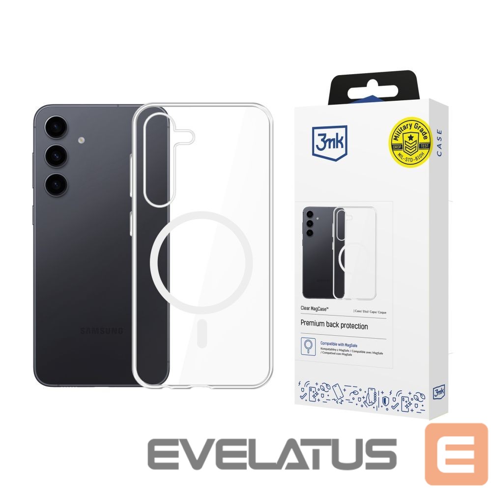 Другие товары 3MK 3mk Clear MagCase for Samsung Galaxy S24+ - transparent
