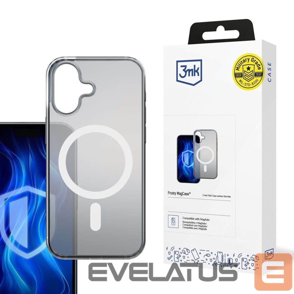 Другие товары 3MK 3mk Frosty MagCase White for Apple iPhone 16 Plus - white