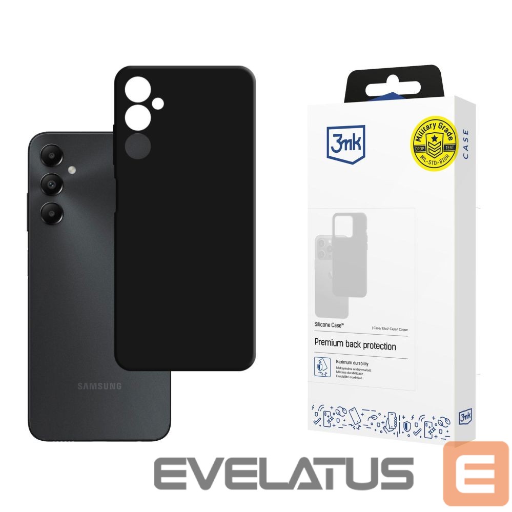 Другие товары 3MK 3mk Silicone Case for Samsung Galaxy A05s - Black
