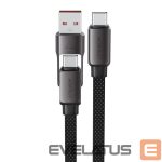 Другие товары Acefast  Acefast C13-05 USB-C - USB-A / USB-C Cable 480Mb/s 3A 0.2m - Black 