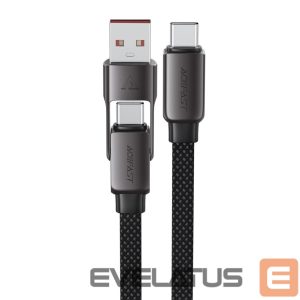 Другие товары Acefast  Acefast C13-04 USB-C - USB-A / USB-C Cable 480Mb/s 3A 1.2m - Black 