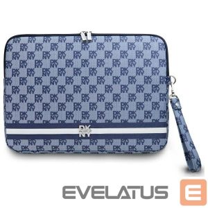 Другие товары DKNY  DKNY Sleeve Checkered Pattern Printed Stripes 14" Laptop Case - Blue 