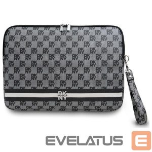 Другие товары DKNY  DKNY Sleeve Checkered Pattern Printed Stripes 14" Laptop Case - Black 