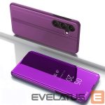 Другие товары Hurtel  Clear View Case for Samsung Galaxy S25 Cover with Flip - Pink 