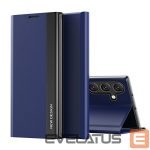 Другие товары Hurtel  Sleep Case Pro Samsung Galaxy S25 Case with Flip and Stand - Blue 