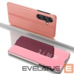 Другие товары Hurtel  Clear View Case for Samsung Galaxy S25+ Cover with Flip - Pink 