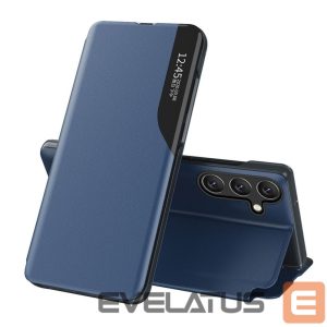 Другие товары Hurtel  Eco Leather View Case for Samsung Galaxy S25+ with Flip and Stand - Blue 