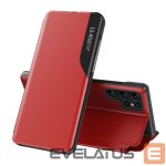 Другие товары Hurtel  Eco Leather View Case for Samsung Galaxy S25 Ultra with Flip and Stand - Red 