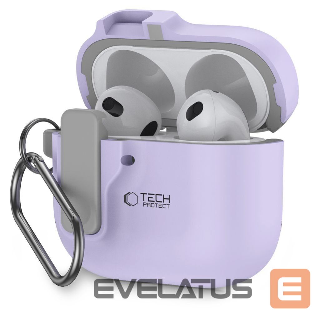 Другие товары Tech-Protect Tech-Protect Slim Hook Case for AirPods 4 - Purple