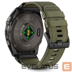 Другие товары Tech-Protect  Tech-Protect Nylon strap for Garmin Fenix 5X / 5X PLUS / 6X / 6X PRO / 7X / 8 (51 mm) - green 
