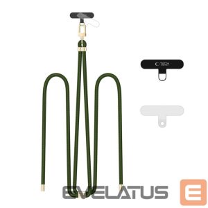 Другие товары Tech-Protect  Tech-Protect C7S Rope Crossbody Strap Leash - Olive 