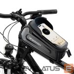Аксессуар для велосипеда Wozinsky  Wozinsky bicycle bag for the frame, armored, with a phone pocket, 1.7 l - black 