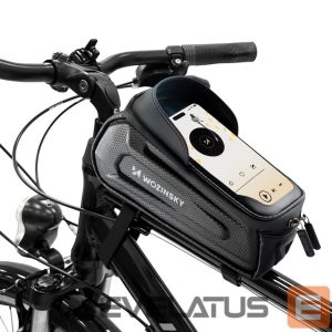 Аксессуар для велосипеда Wozinsky  Wozinsky bicycle bag for the frame, armored, with a phone pocket, 1.7 l - black 