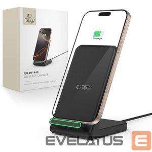 Другие товары Tech-Protect  Tech-Protect QI15W-A40 Wireless Charger - Black 