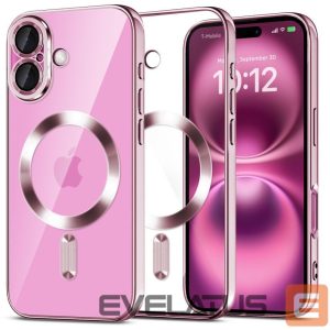 Другие товары Tech-Protect  Tech-Protect MagFlex MagSafena iPhone 16 Case - Clear / Pink 