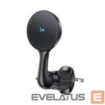 Чехлы Wozinsky  Wozinsky WCT5-6S4Y Car Holder with Qi/MagSafe 15W Inductive Charger for Air Vent - Black 